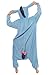 SAZAC Eeyore Kigurumi - Onesie Jumpsuit Halloween Costume (Adults)