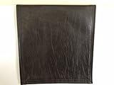 Recliner Headrest Cover, Furniture Protector, Chair Pad, SF Chocolate Vinyl 14x30 Theater Chair Pad Home Decor, Gift Idea