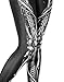 Robotic Leggings Bionic Robo Robot Leg Black Halloween Pants for Women Medium