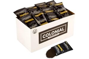 COLONIAL INTERNATIONAL COFFEE Colonial Coffee Packets, Pre Ground Coffee Packs, Signature Breakfast Blend Medium Roast, Bulk Single Pot Bags for Drip Coffee Makers (2.5 oz Bags, Pack of 32)