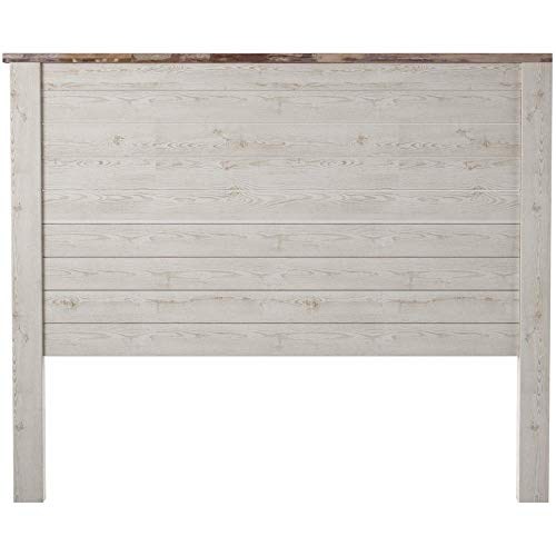 Ashley-Furniture-Signature-Design-Willowton-Full-Panel-Headboard-Contemporary-Style-Component-Piece-Queen-Size-White Ashley Furniture Signature Design - Willowton Full Panel Headboard - Contemporary Style - Component Piece - Queen Size…