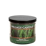 Village Candle Balsam Fir Medium Bowl Scented