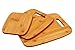 Cutting Board set 3 Ecofriendly Multipurpose Durable Bamboo Chopping Mat - Meat & Veggie Prep-