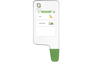 GREENNOVO Instant Read Digital Nitrate Tester for Vegetable, Fruit, Food Safe Meter 1F White