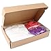 Nail Polish Remover Clips Set, ESARORA Nail Art Polish Remover Wrap 20 Pack with 500 Pack Nail Wipe Cotton Pads