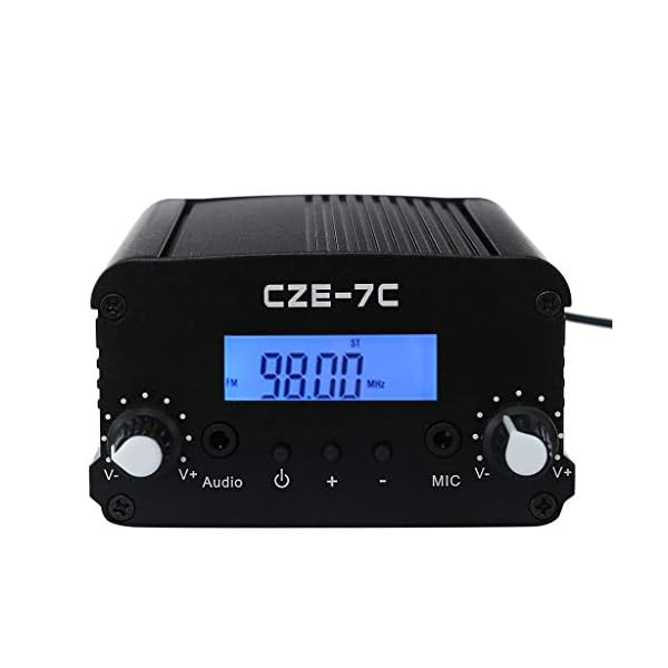 Kit Transmisor Fm Estéreo 7w + Antena 5db 15 mts cable - Imagen 4