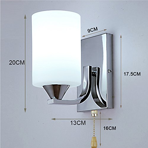 Modern Sconce Wall Lights Led Indoor Lighting Wall Mounted Bedside Lamps Simple Modern Led Lamp 110V-220V Wall Lamp E27 JiFengCheng HGSS-001-1