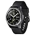 GELISHI Stainless Steel Bezel Ring Compatiable Galaxy Watch 42mm/Gear Sport, Sparkling 72 Crystal Diamond Bezel Cover Adhesive Anti Scratch & Collision Protector for Galaxy Watch Accessory - Black