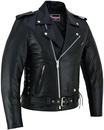 Amazon.com: Flesh & Hide F&H Kid's Thriller Genuine Leather Black
