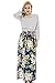 Bearsland Women's Long Sleeve Maternity Dress Floral Nursing Breastfeeding Dress with Pockets