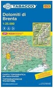 Dolomiti di Brenta 1 : 25 000, 053