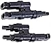 1 Pair WindyNation Solar Panel MC4 T Y Branch Connectors Cable Splitter Coupler