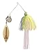 Strike King (FSB12WW-538SG) KVD Finesse Spinnerbait Fishing Lure, 538 - Chartreuse Sexy Shad, 1/2 oz, Perfect Skirt