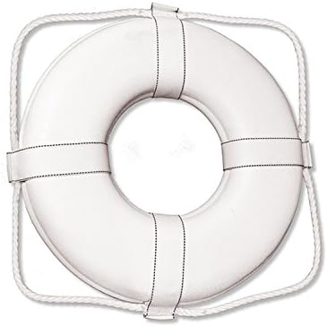 24" US Coast Guard Approved Buoy Life Preserver Flotation Device