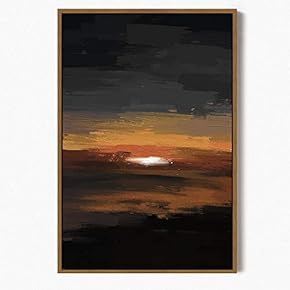 signwin Framed Canvas Wall Art Abstract Color Canvas...