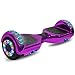 cho Electric Smart Self Balancing Scooter Hoverboard Built-in LED Wheels Side Lights- UL2272 Certified (_Chrome Purple)