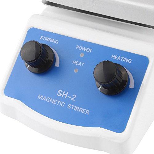 Homgrace Laboratory Magnetic Stirrer HotPlate, Stir Plate, Magnetic Mixer, 1000ml Liquid, 100-1600 Rpm, 180W, 380℃ - Thumbnail 5