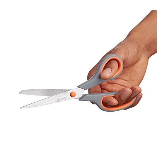 AmazonBasics Multipurpose Office Scissors 3Pack Electronics