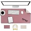 Non-Slip Desk Pad,Mouse Pad,Waterproof PVC Leather Desk Table Protector,Ultra Thin Large Desk Blotter, Easy Clean Laptop…