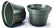 Seed Kingdom 13 New 8 Inch Azalea Plastic Nursery Pots ~ Pots are 8 Inch Round at The Top and 5.6 Inch Deep.