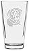 Labrador Retriever Dog Themed Etched All Purpose 16oz Libbey Pint Glass