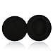 Synsen 5 Pairs 50mm(2inch) Quality Replacement Ear Pad Foam Earbud Sponge Cover Cushions for Sennheiser PX100 / Sony MDR-G57 / Philips/Plantronics & Other Headphones (50mm, Black)