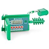 Blumfeldt Aquanova Automatic Irrigation System • Artificial Holiday Watering System • For Up To 10 Potted Plants • 10 m Hose • Self-Watering Pump • Flexible 30 cm Vinyl Hose • LCD Display • Green