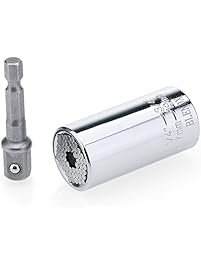 BLENDX 7mm to 19mm Ratchet Universal Sockets Metric Wrench Power Drill Adapter Set - Professional Repair Tools