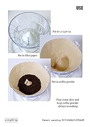 Lilydrip coffee dripper transformer brewer filter