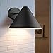Sea Gull Lighting 8538501-12 Crittenden One Light Outdoor Wall Lantern, Black