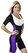 Body Spa Light Body Sauna Suit Neoprene Full Body Shaper GYM Sport Aerobic (Purple, Medium) 13832