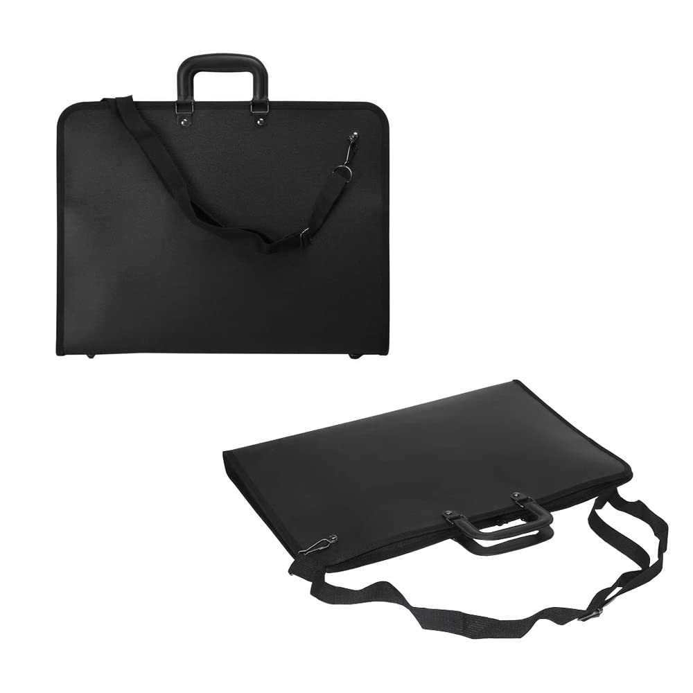 DZOZO A2 Artist Portfolio Case Carrying Bag Artist Portfolio Carrying Case Art Presentation Storage Folder Project Folder Bag for Artwork Sketch Painting & Drawing Boards