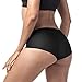 Lapasa 3-Pack Women's Hip Brief Panty (Large, Black)