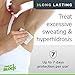 SweatBlock Antiperspirant Bundle Deal, Wipes (1 box) and Lotion (1 box), Reduce Excessive Underarm Sweating, Hand Sweating, and Smelly Feet.