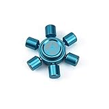 Fidget Spinner, Fidget Toy, Hand Fingertip Spinners for ADHD, Anxiety, PTSD, Stress Reducer and Meditation (Blue)