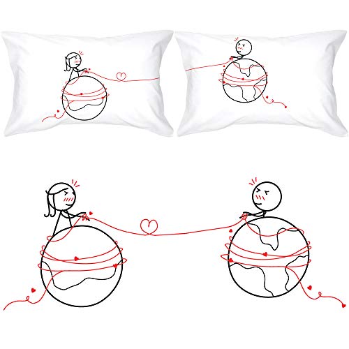 Boldloft You Are Worth Every Mile Couples Pillowcases Long