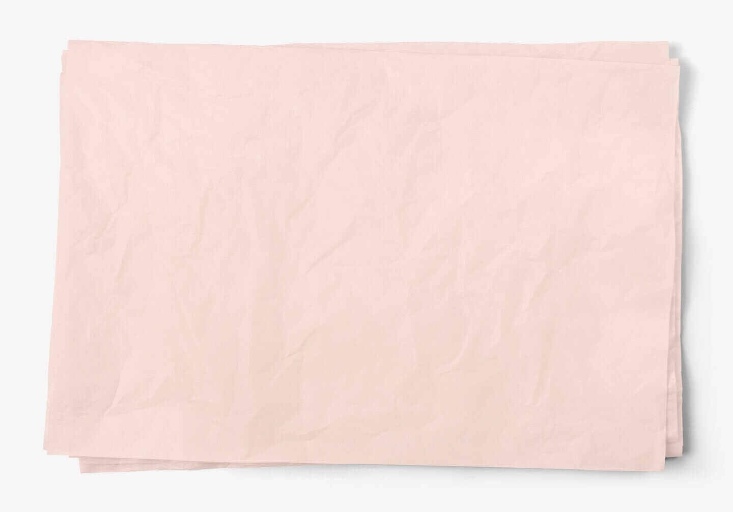InsideMyNest Coloured Extra Large Tissue Paper Sheets Premium Quality Eco-Friendly Biodegradable Compostable Acid-Free Colourfast (Pack of 10 Sheets) (Blush) — image 1