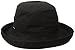 Scala Women's Medium Brim Cotton Hat, Black, One Size