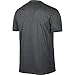 NIKE Men's Dry Legend 2 Tee, Charcoal Heather/Matte Silver, Medium