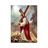 Finance Plan Religious Jesus Cross 5D Diamond Painting DIY Handcrafts Wall Decoration Gift
