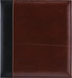 Pinnacle Magnetic Paged Faux Leather Ring Bound Photo Album, 8x10 by ArgustZa