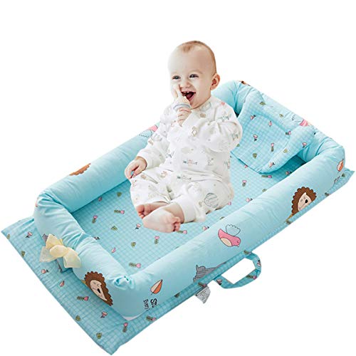 Abreeze Baby for Bed Zoo Design Baby Lounger Breathable