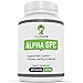 Alpha GPC Capsules by VitaMonkTM - Bioavailable Choline Supplement to Support Brain Cognition - 60 Alpha-GPC 325mg Capsules - No Artificial Fillers
