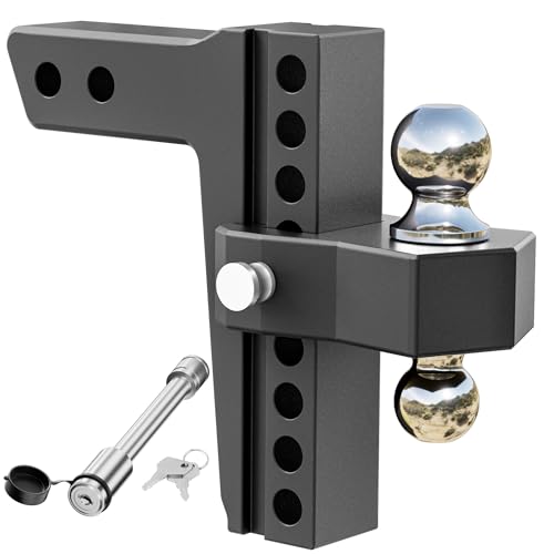XPE Adjustable Trailer Hitch Fits 2-Inch Receiver,8-Inch Drop/Rise...