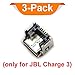DGSUS 3X Micro USB Connector for JBL Charge 3 Bluetooth Speaker - Replacement Charging Port Female Type SMT Solder Soldering Jack Compatible for JBL Charge 3