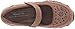 Skechers Women's Bikers-Involved Mary Jane Flat, Chestnut, 8.5 M US