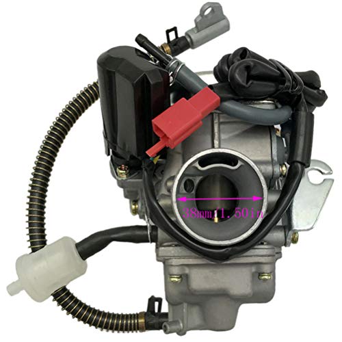 150cc Carburetor for GY6 4 Stroke Engines Electric Choke Motorcycle Scooter 152QMJ 157QMI with Air Filter Intake Manifold