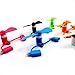 ZYJ-AWASA 6 Packs 3 in 1 Portable Fan Handheld Fan Mobile Phone Fan Cell Phone Fan with Micro USB Lightning USB C for iPhone X iPhone 8 Plus Samsung Note 8 S9 S8 Colorfull Set of 6