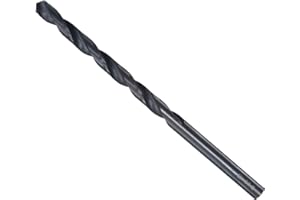 CoCud Twist Drill Bits, 8.5mm Drilling Diameter, Black Oxide High Speed Steel Extra Long Straight Shank - (Applications: for 