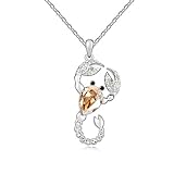 Delicate Neckalce Swarovski Element Austrian Crystal Cute Scorpio elves Crystal Necklace